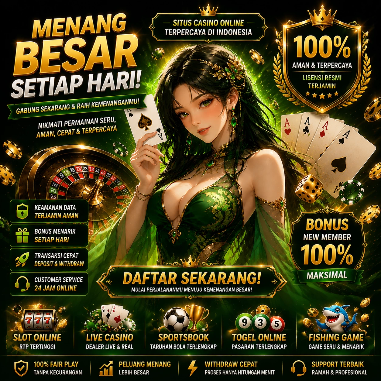 Berbagai Jenis Permainan yang Tersedia di hokiarena