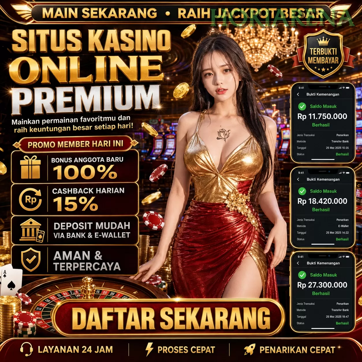 Cara Mendaftar dan Verifikasi Akun di hokiarena